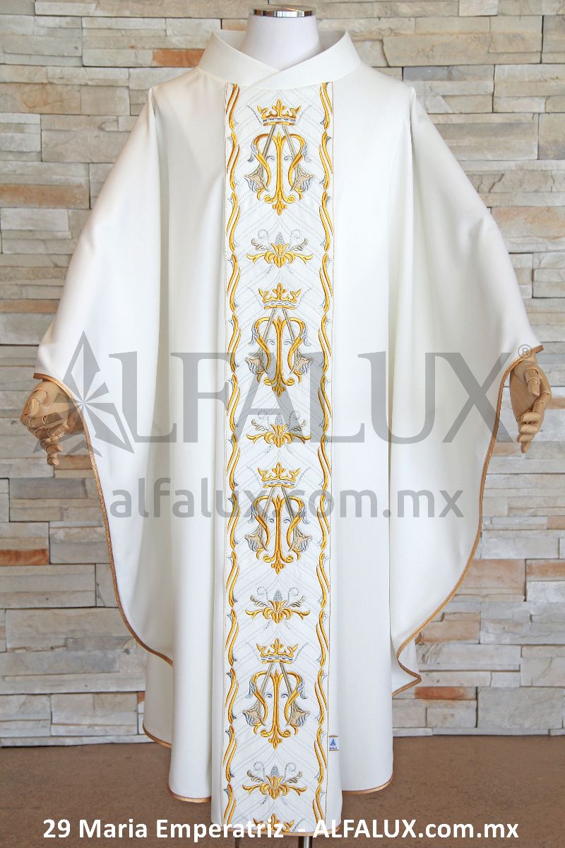 29 MARIA EMPERATRIZ Alfalux Casulla Central Perla 200 (2)